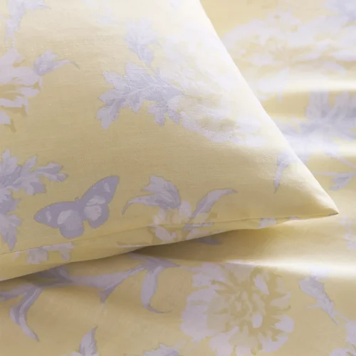 Charlotte Thomas Mia Lemon Duvet Cover Set Close Up