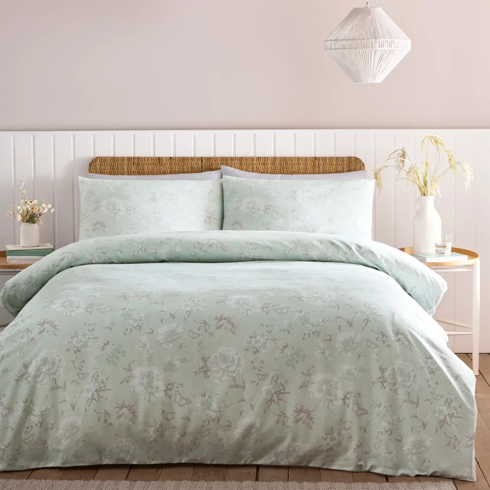 Charlotte Thomas Mia Duck Egg Duvet Cover Set