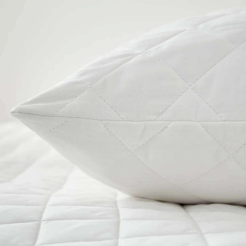 Martex Naturals Cotton Quilted Pillow Protector