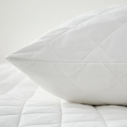 Martex Naturals Cotton Quilted Pillow Protector